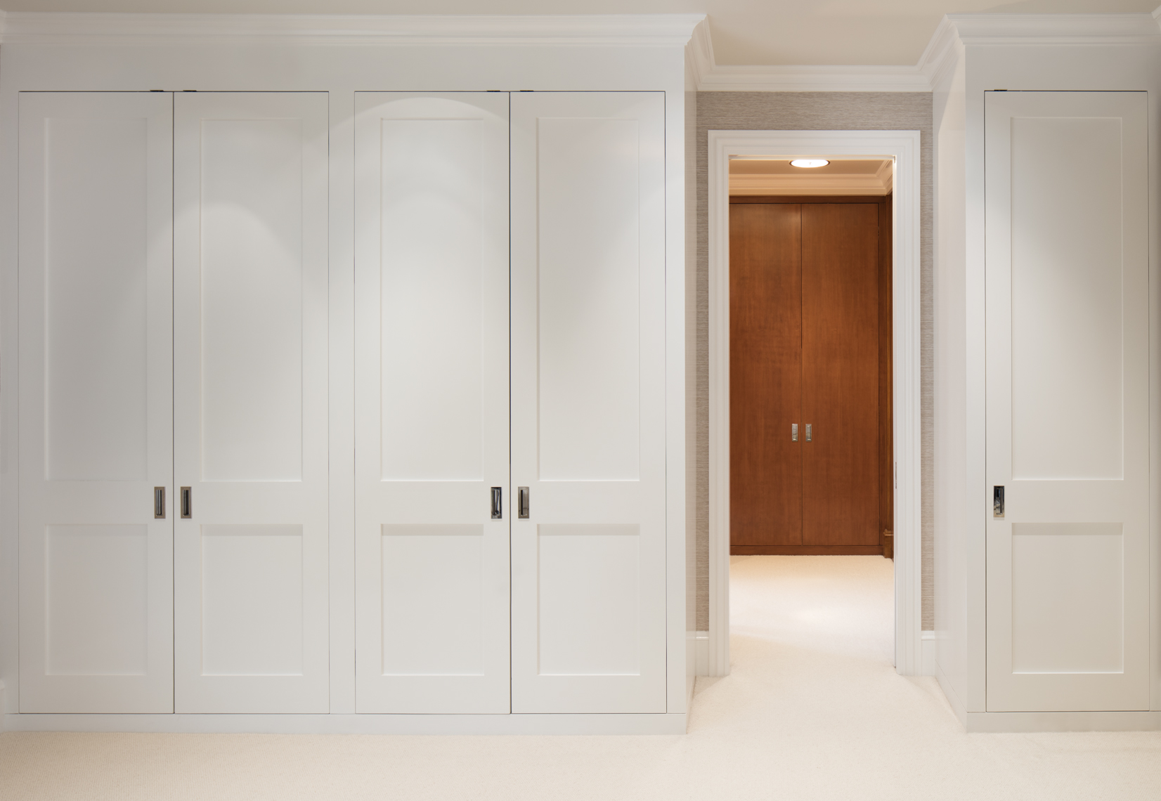 Russian Hill San Francisco interior design custom closet space hood thomas architects